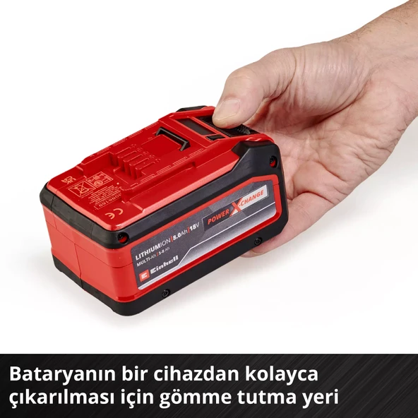 Einhell PXC+ 18V 5-8Ah MULTI Yedek Akü Batarya - Resim 5