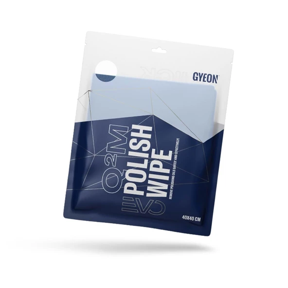 GYEON Q²M PolishWipe EVO Lazer Kesim Çift Yönlü Cila Bezi - 40x40 Cm - Resim 3