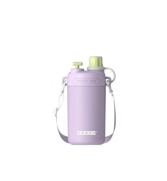 Dodge Çelik Termos Matara Çocuk 450Ml Lila - 2