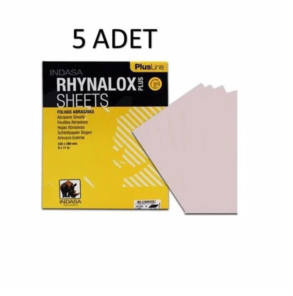 Indasa Kuru Tabaka Zımpara-KURU ZIMPARA 5 ADET