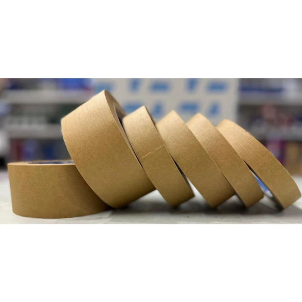 NORTON Kağıt Bant 36x35m (48 Adet) Masking Tape 80°C 35M Dayanıklı Kahverengi Kağıt Bant KOLİ FİYATI - 3