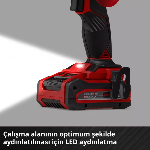 Einhell TP-CD 18/80 Li-i BL  Solo PROFESSIONAL Akülü Darbeli Matkap - 7