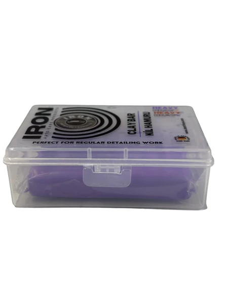 IRONCHEM Kil Cleaning Clay Agresif Heavy 100 gr – Zift, Reçine ve Boya Kalıntısı Temizleme Kili - 3