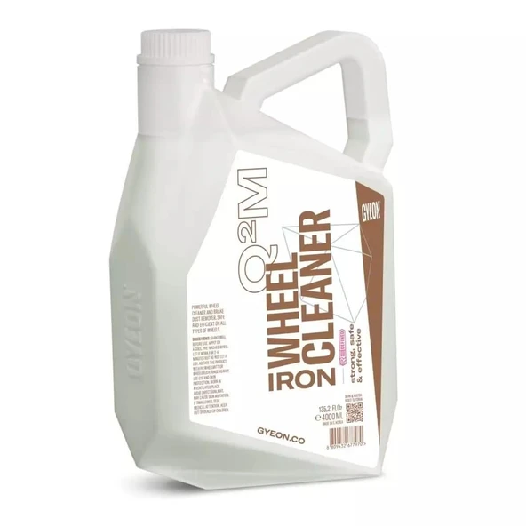 GYEON Q²M Iron Wheel Cleaner REDEFINED Jant Temizleyici Demir Tozu Balata Tozu Çözücü - 4000 ml - 1