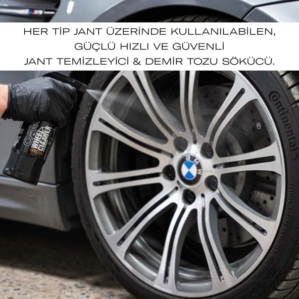 GYEON Q²M Iron WheelCleaner REDEFINED Jant Temizleyici Demir Tozu Balata Tozu Çözücü - 500 Ml - 4