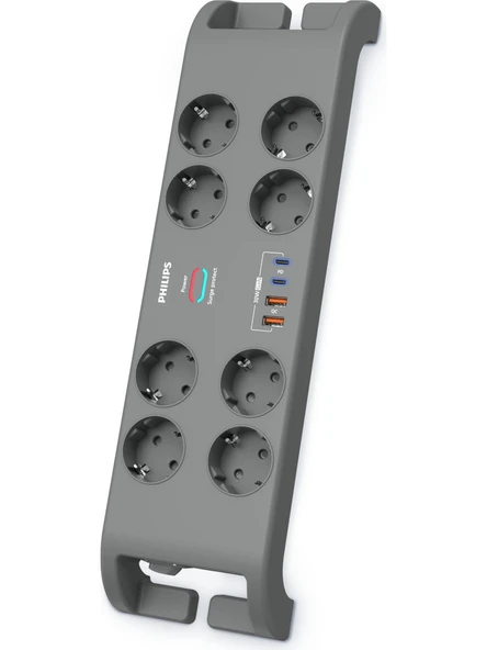 PHILIPSSPN8180GA/62 PRİZ 8GM AC 2400J 2C+2A - 1