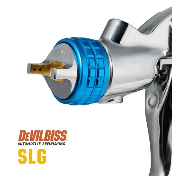 Devilbiss SLG Boya Tabancası - Üstten Depo 1.3 mm - 2