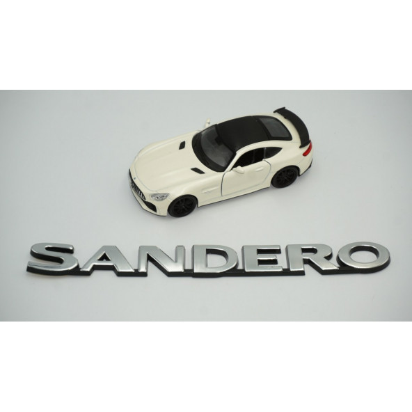 Dacia Sandero Bagaj Krom ABS 3M 3D Yazı Logo Amblem - 3