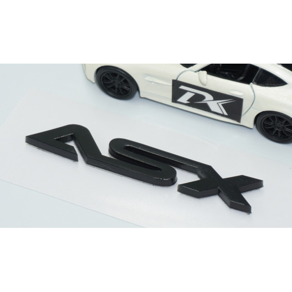DK Tuning ASX Bagaj Siyah ABS 3M 3D Yazı Logo Mitsubishi İle Uyumlu - 3