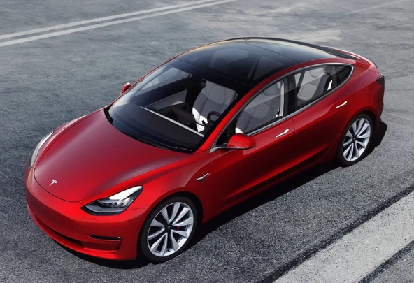 DK Tuning Tesla Model 3 S X Logo Krom Metal Rozet Amblem Arma Seti - Resim 3