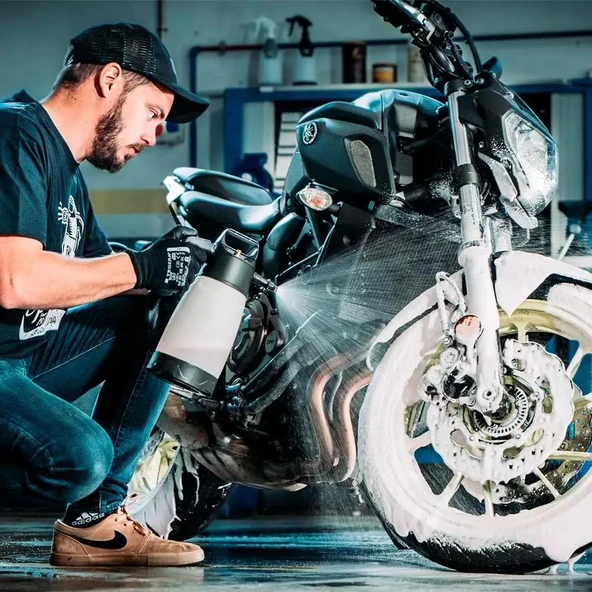 IK FOAM PRO 2+ Plus KÖPÜK Yapıcı Hava Kompresör Bağlantılı Kimyasal Dayanımlı Basınçlı Pompa 2 Litre - 4