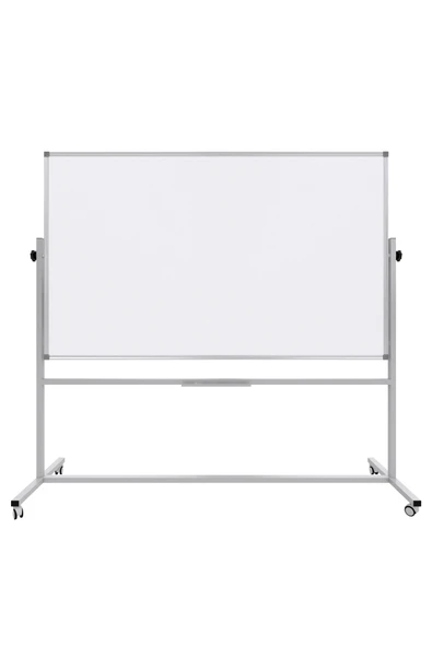 Panda 120X200 CM-360° DÖNERLİ AYAKLI ÇİFT TARAFLI TEKERLEKLİ MOBİL YAZI TAHTASI-PAN303 ürün görseli