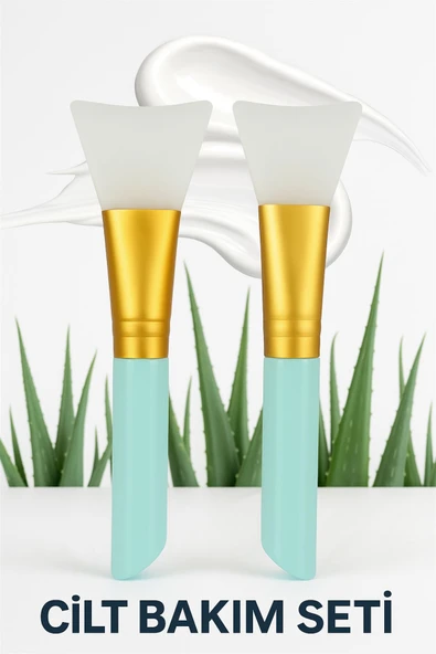 2’li Silikon Yüz Maske Spatula Seti – Kolay Temizlenir, Hijyenik, Yumuşak ve Renkli Seçenekler - 4