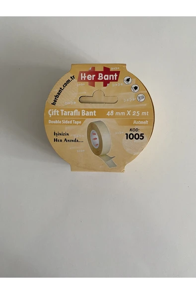 her bant Çift taraflı bant - 1