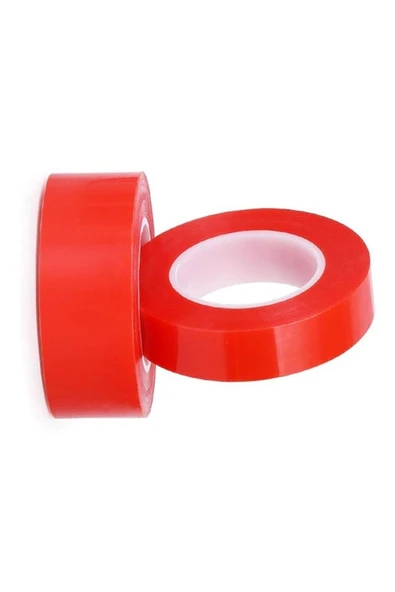 Panda 6 adet 10mm X 2mt Çift Taraflı Montaj Slikon Bandı Doku Nano Silikonlu Süper Güçlü Bant - 3