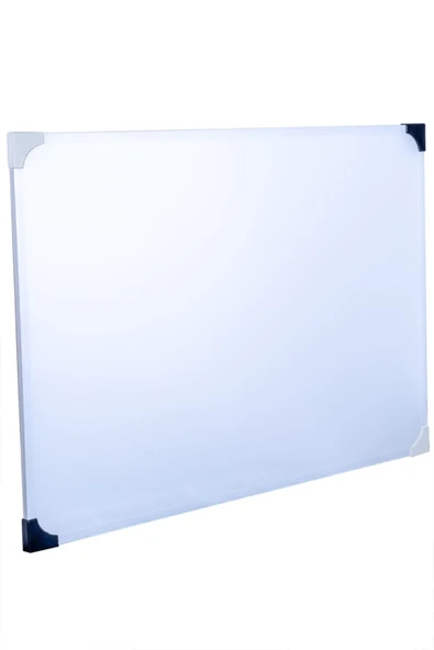 Neon 70x100 Duvara Monte Siyah - Beyaz Köşeli Yazı Tahtası ürün görseli