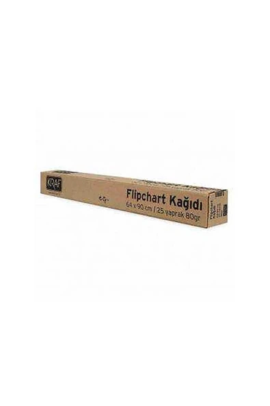 KRAF Flıpchart Kağıdı Rulo 100yp 702g - 1