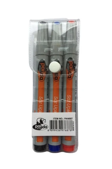 Panda Tahta Kalemi 3 Lü Set Pan687 ürün görseli