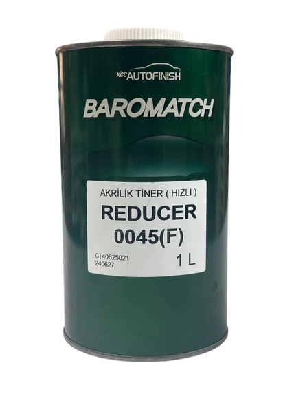 KCC 2K Akrilik Tiner | Hızlı Kuruma, Pürüzsüz Sonuç