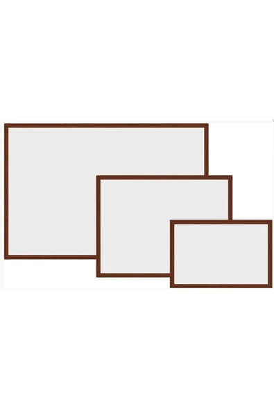 Panda 45x60 Cm Mdf Çerçeveli Yazı Tahtası Pano ürün görseli