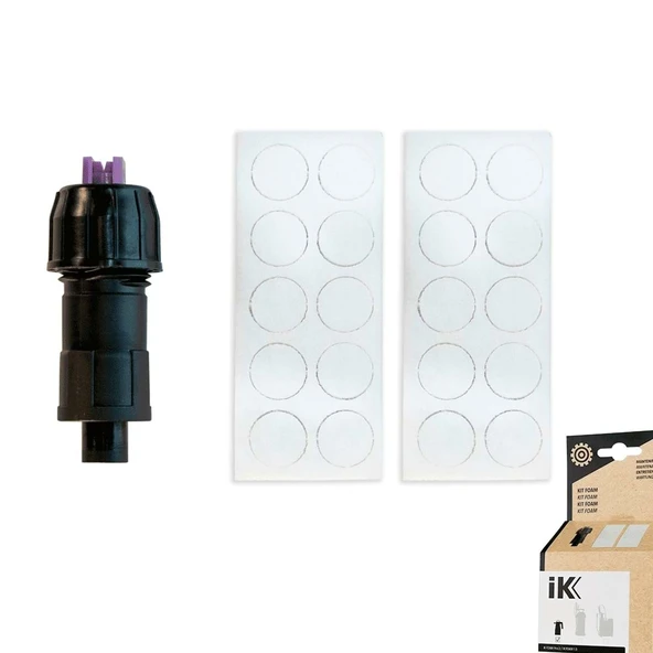 IK FOAM 1,5 ve FOAM PRO 2 için Yedek Köpük Yapıcı Nozzle ve Keçe Kiti - 3 Parça - 3