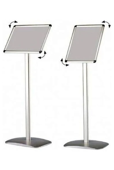 OfisDS A4 21X30 cm Ayaklı Alüminyum Yönlendirme Menü Panosu - Resim 4