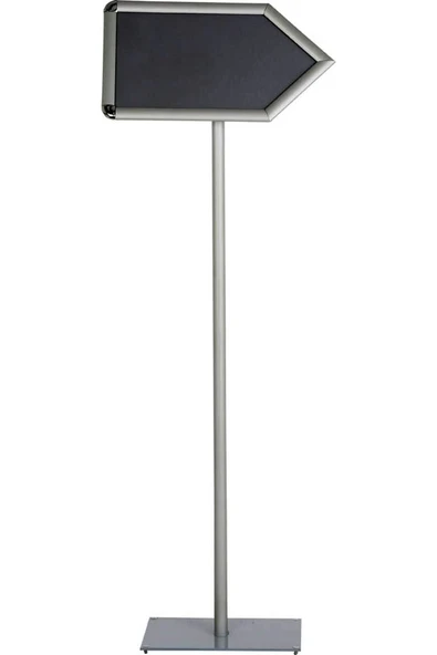OfisDS Ayaklı Yönlendirme Panosu Ok Işaretli A4 Display 21x30x100cm - 5