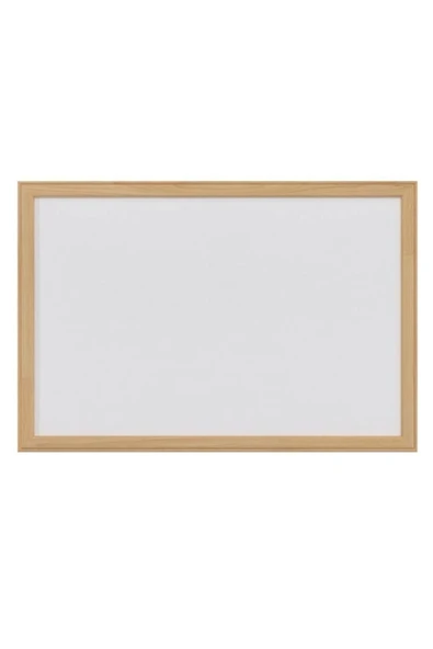 Panda Yazı Tahtası Duvara Monte Naturel Ahşap Çerçeveli 30x45 Pan225 - 1