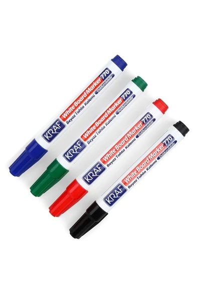 KRAF Doldurulabilir Tahta Kalemi 4'lü Set 770-4 - 3