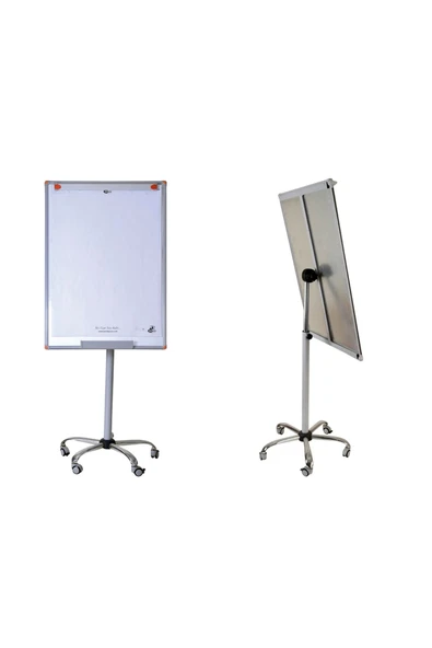 Panda 70x100 cm Mıknatıslı Yüzey Yıldız Mobil Ayaklı Yazı Tahtası Pano - 1