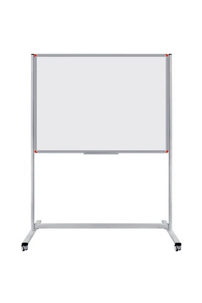 Panda 120x200 Cm Çelik Emaye Yüzey Sabit Ayaklı Tekerlekli Yazı Tahtası Beyaz ürün görseli