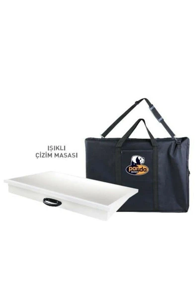 Panda 909 35x50 Cm Led Işıklı Masa Üstü Çizim Masası Çantasız - 1