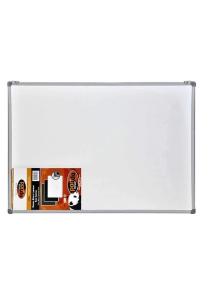 Panda 40x55 Cm Eko Serisi Askılı Yazı Tahtası Beyaz - Pan 004 / Kalem&l Silgi Hediye - 1