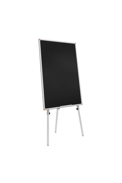 Panda 65X100 CM TELESKOPİK AYAKLI YAZI TAHTASI SİYAH-PAN108S - 1