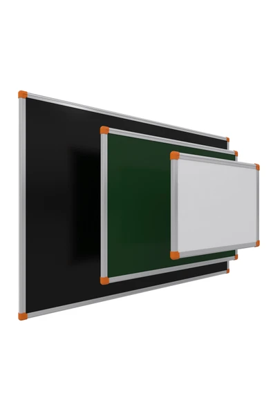 Panda 60X85 CM EKO SERİSİ ASKILI YAZI TAHTASI SİYAH-PAN011S - 2
