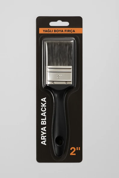 YAPAŞ Arya Black Yağlı Boya Fırça – Doğal & Sentetik Kıl, Ergonomik Sap | Tüm Yüzeyler için Uygun - 3
