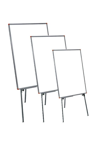 Panda 80x120 Cm Laminant Yüzey Yazı Tahtası Teleskopik Ayaklı (beyaz-yeşil-siyah) - 1