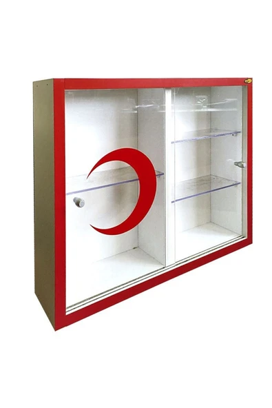 Panda Ecza Dolabı 40X50 Çift Sürgülü Pan300 - 2