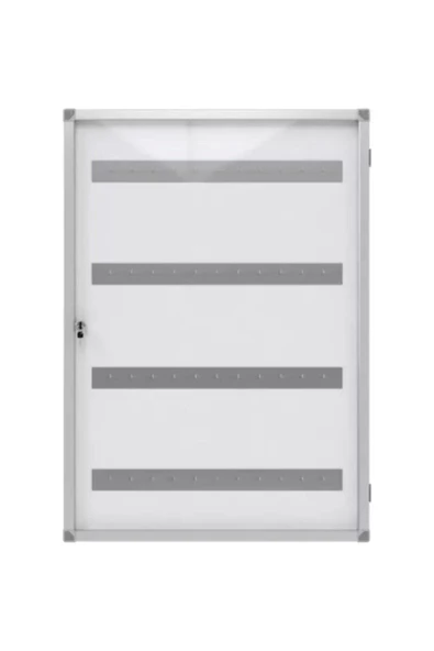 Panda 30x42 Ince Alüminyum Kapaklı 20'li Anahtar Dolabı Pan348 - 2