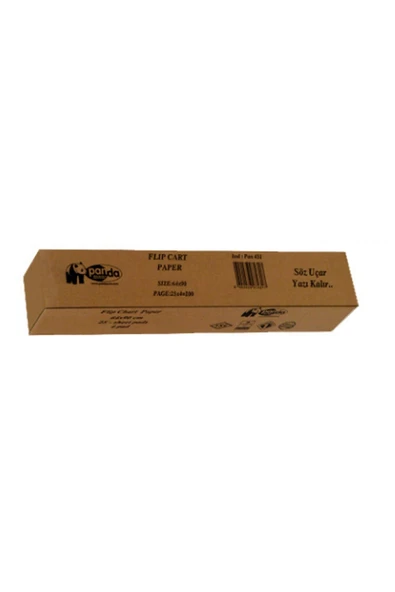 Panda 25 Sayfa Flipchart Flıp Card Kağıdı Postüp Içinde 64x90cm - 2