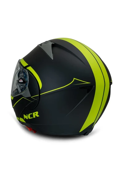 NCR Çene Açılır Motor Kaskı - Resim 4