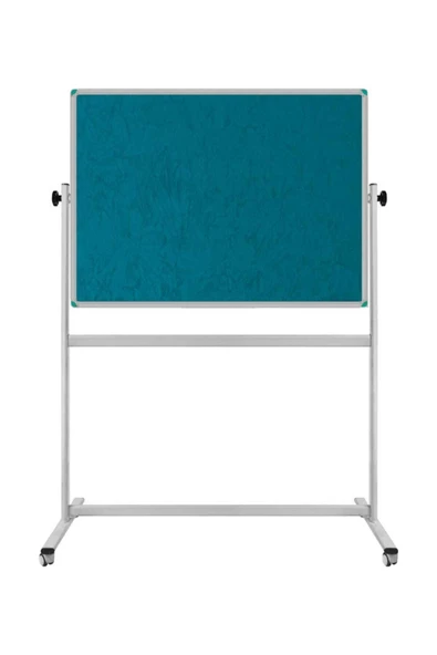 Panda 90x120 Kumaş Kaplı Mobil Çift Taraflı Pano - Resim 3