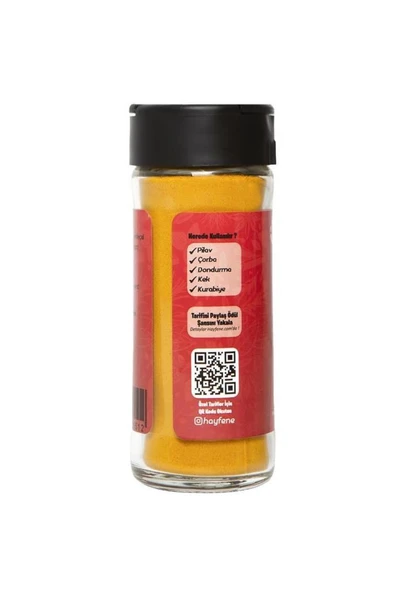 Hayfene Zerdeçal Toz 50 gr - Resim 3