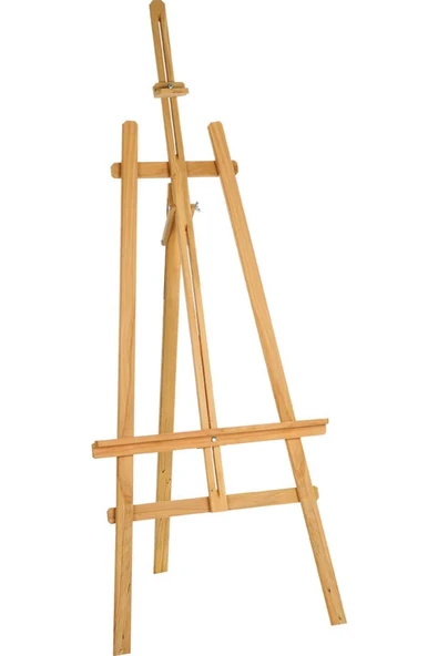 Panda Lüks Naturel Ahşap Çam Şövale 170 Cm