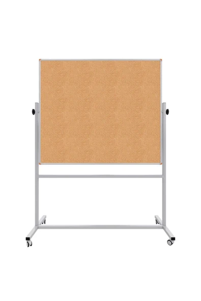 Panda 120x140 Cm Mantar Pano Çift Taraflı Mobil Çift Taraflı 360° Dönerli Tekerlekli ürün görseli