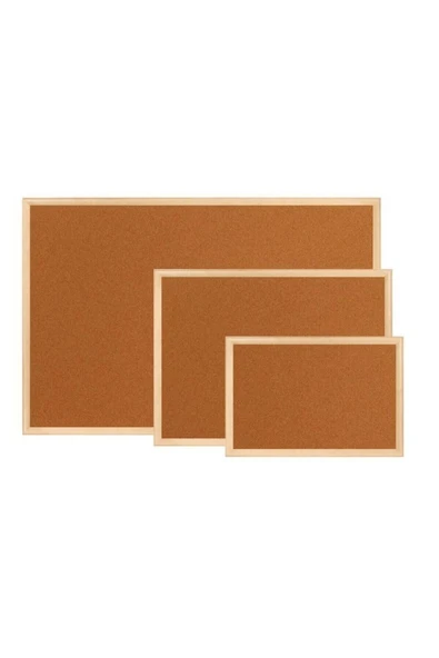 ANT YAZI 60x90 Ahşap Çerçeve Mantar Pano ürün görseli