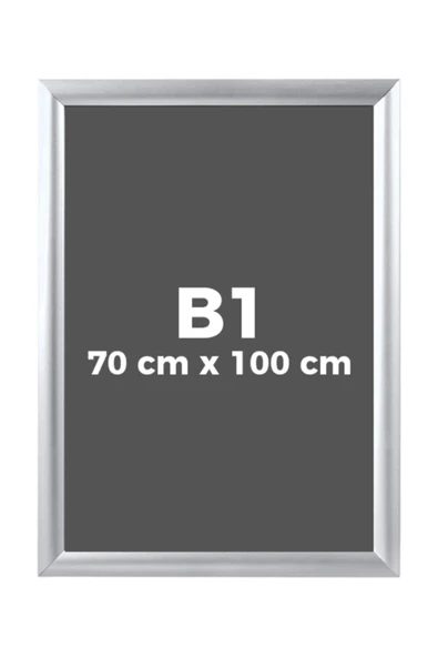 OfisDS B1 70x100cm Gönye Köşe 1 Adet Alüminyum Çerçeve Aç Kapa Açılır Kapanır - 1
