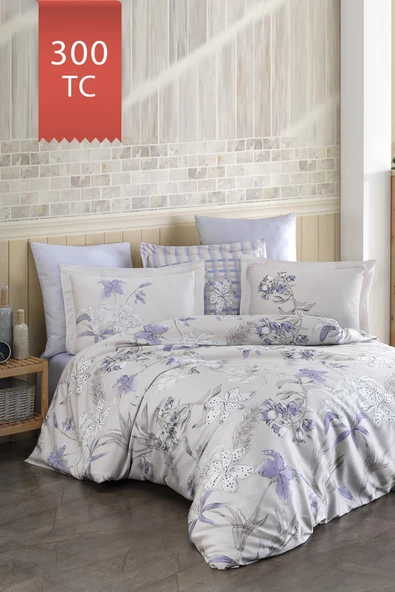 Varol Royal Saten King Size (Battal Boy) 300TC Nevresim Takımı - ESSENZA ürün görseli