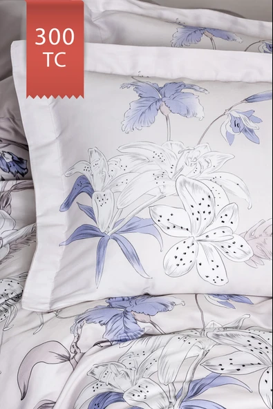 Varol Royal Saten King Size (Battal Boy) 300TC Nevresim Takımı - ESSENZA - Resim 3