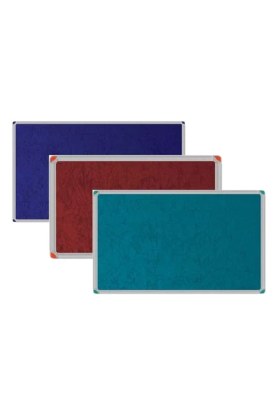 Panda 60x90 Cm Kumaş Kaplı Pano Duvara Monte Alüminyum Çerçeveli ürün görseli